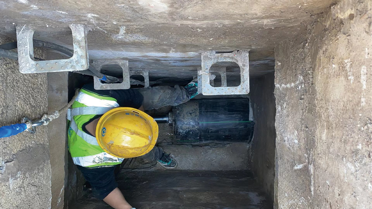 泸溪HDPE短管内衬法